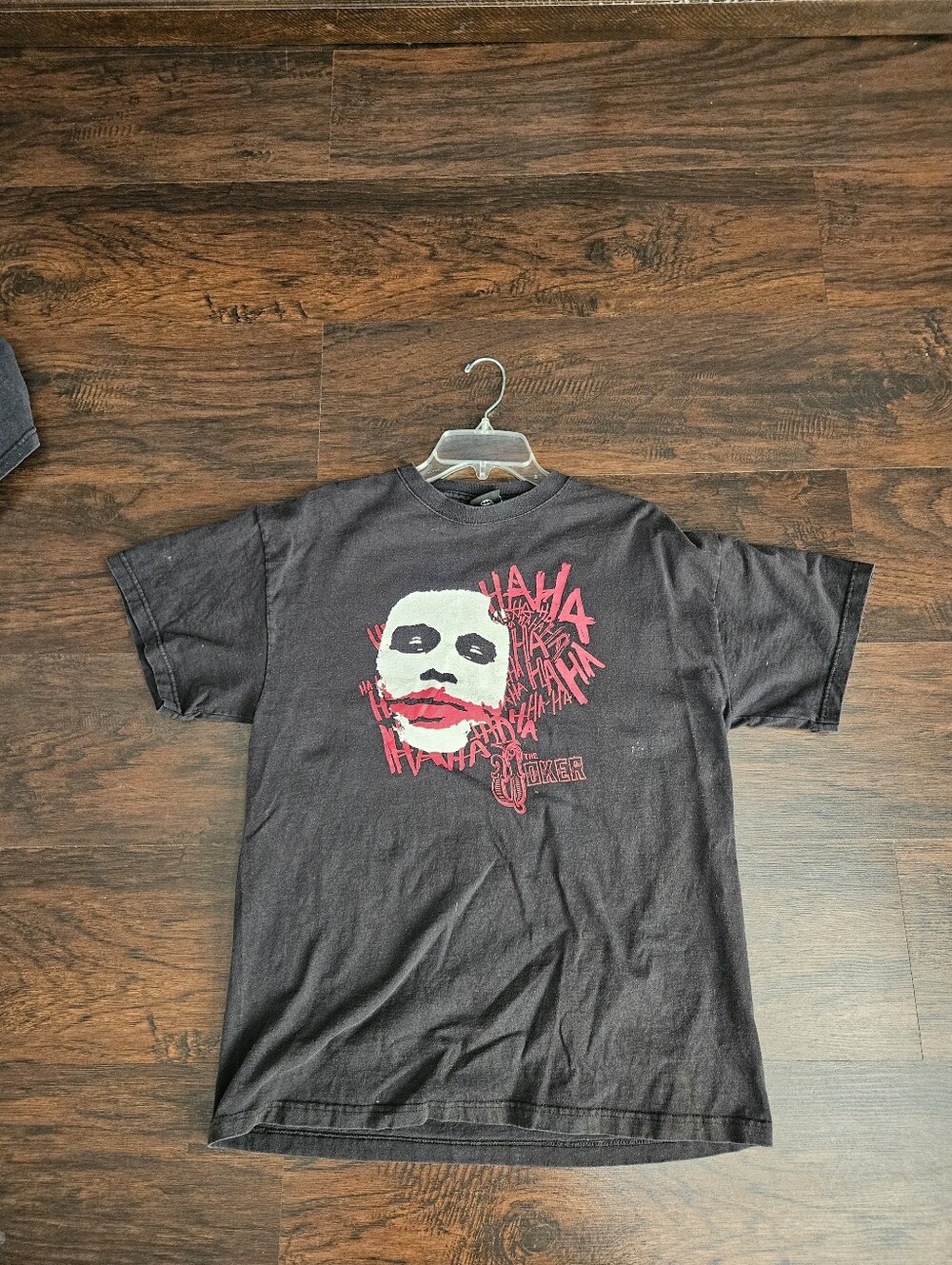 The Dark Knight JOKER HA HA HA Graphic Men's Black Promo T-Shirt